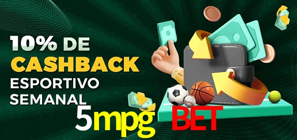 10% de bônus de cashback na 5mpg bet